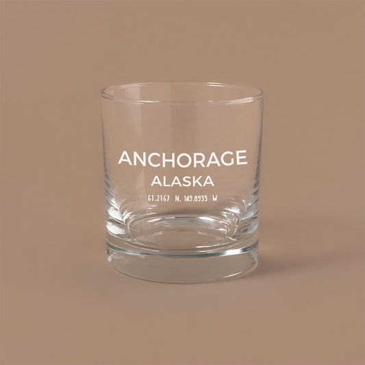 THE BLOCK - 11oz  - Anchorage Map