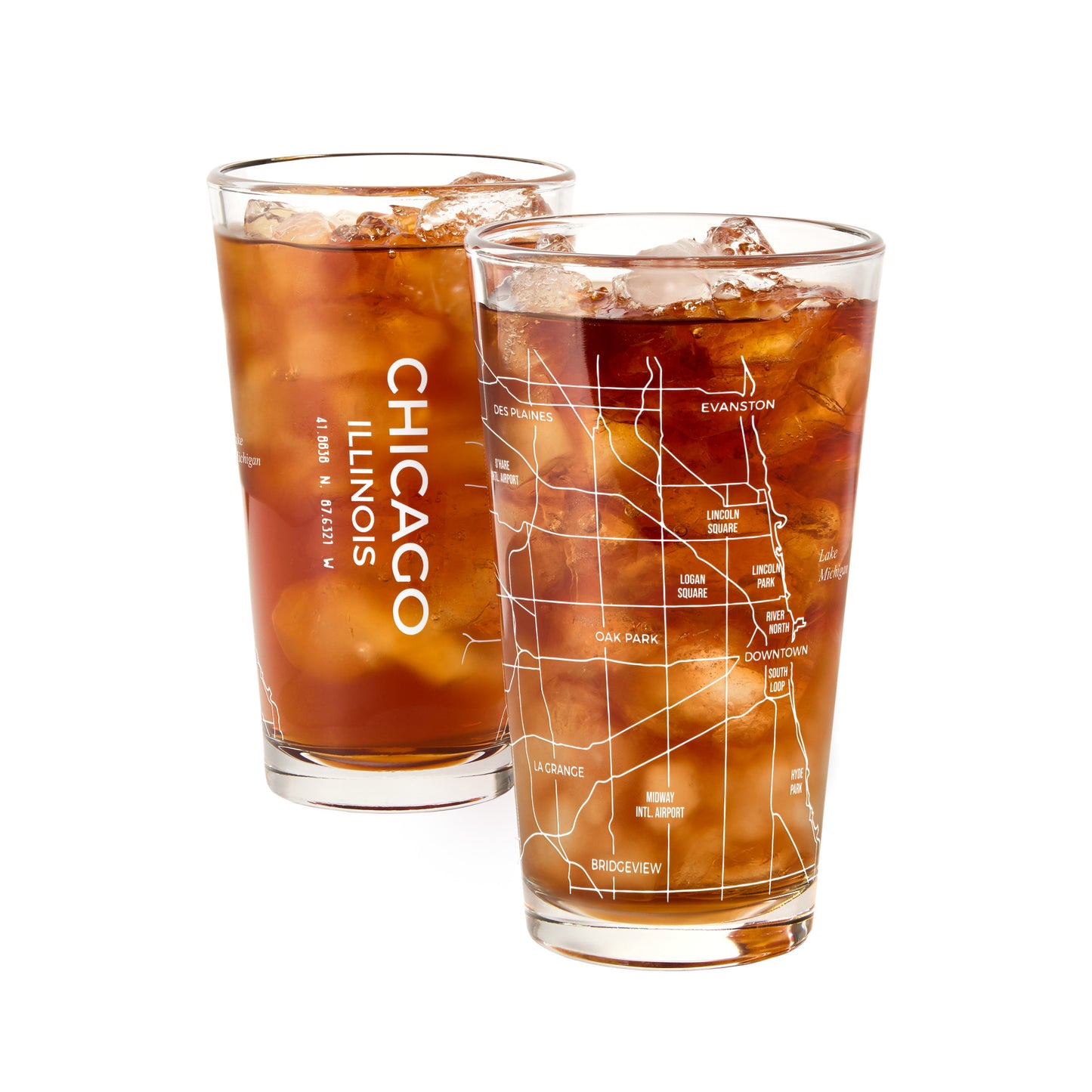 THE PINT - Chicago Map, 16oz