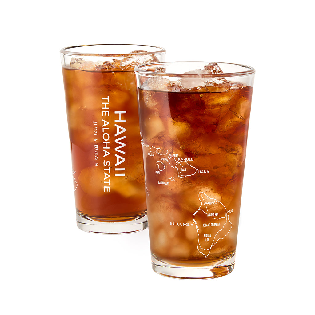 THE PINT - Hawaii Map, 16oz