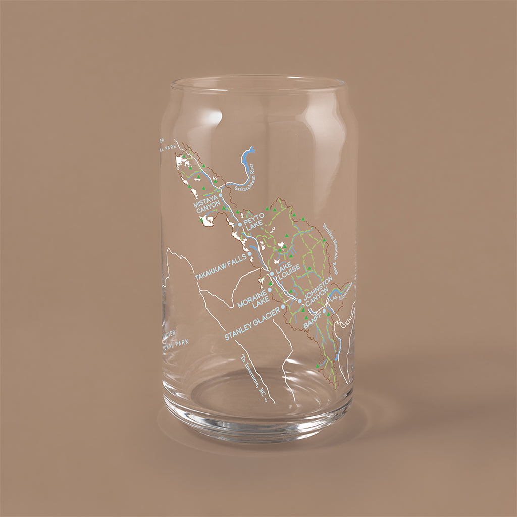 THE CAN - Banff National Park Explorer Map, 16oz