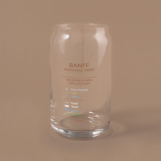 THE CAN - Banff National Park Explorer Map, 16oz