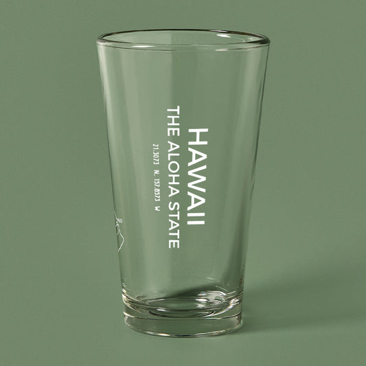THE PINT -  Hawaii Map, 16oz