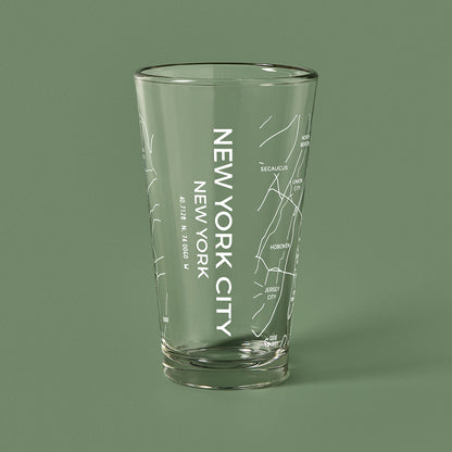 THE PINT -  New York City Map, 16oz