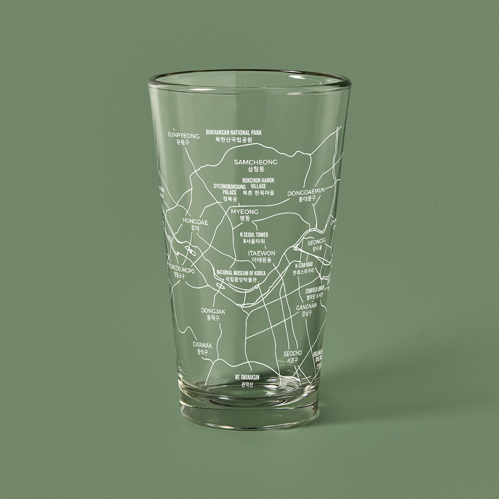 THE PINT -  Seoul Map, 16oz