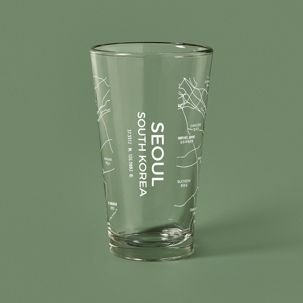 THE PINT -  Seoul Map, 16oz