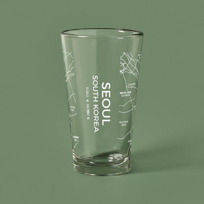 THE PINT -  Seoul Map, 16oz