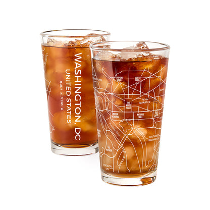 THE PINT -  Washington DC Map, 16oz